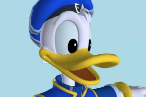 Donald Duck donald-duck, donald, KH, Kingdom-Hearts, duck, disney, animal-character, character, cartoon, toony